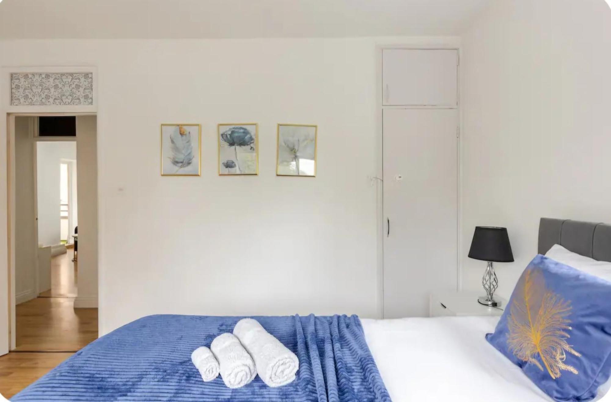 Spacious Two Bedroom Apartment In Battersea, Free Parking 伦敦 外观 照片